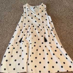 Oversized Polka Dot Dress